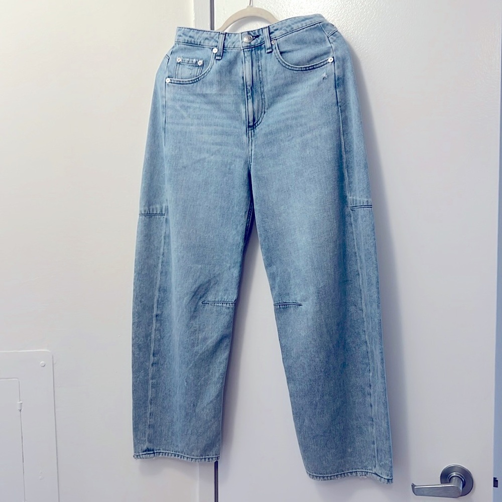 rag & bone
Charlie High Rise Barrel Leg Jeans in Millie